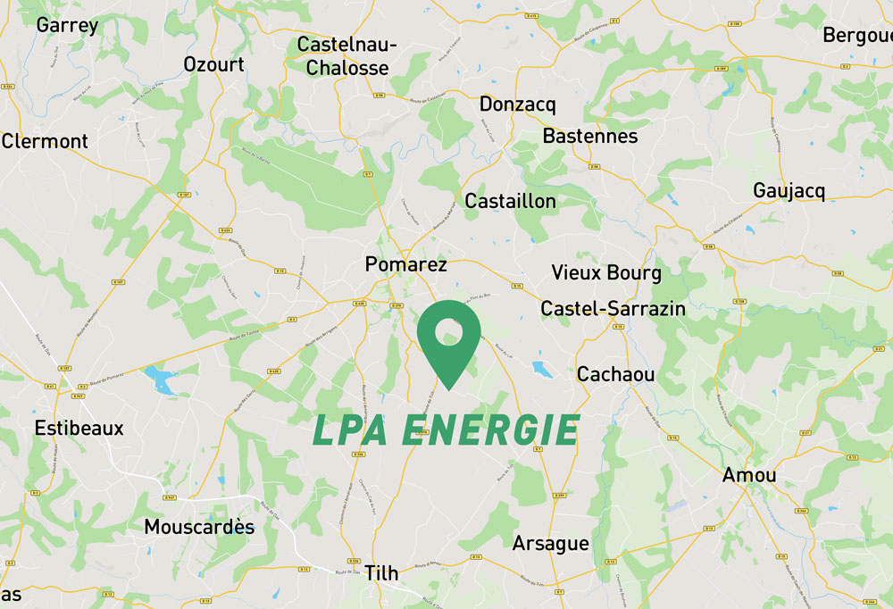 Carte LPA Energie